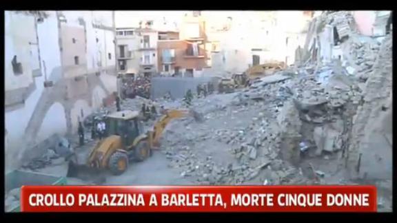 Crollo palazzina a Barletta, morte cinque donne