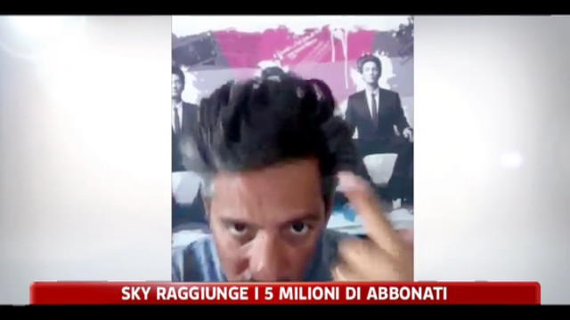 Sky raggiunge i 5 milioni di abbonati