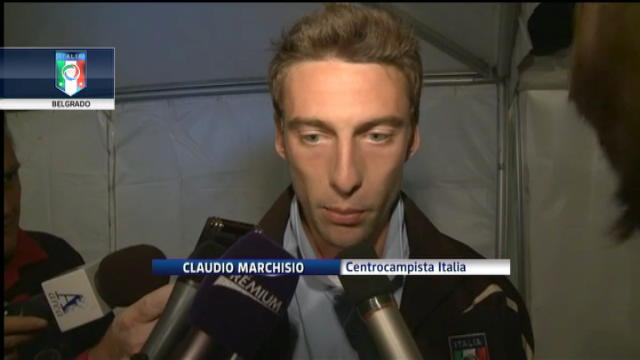 Nazionale, parla Marchisio, autore del gol contro la Serbia