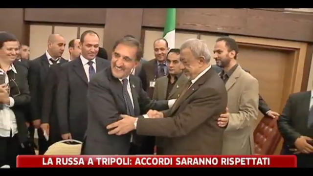 La Russa a Tripoli: gli accordi saranno rispettati