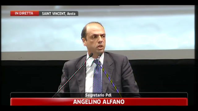 Alfano all'Udc: "Non accantoniamo Berlusconi"