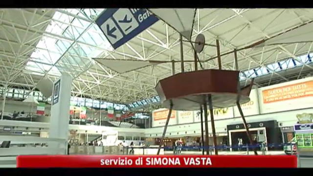 Roma, all'aeroporto di Fiumicino il genio di Leonardo