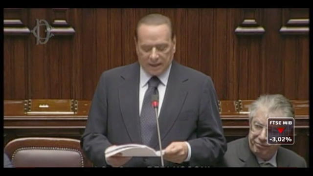 Berlusconi: se cade il Governo subito elezioni