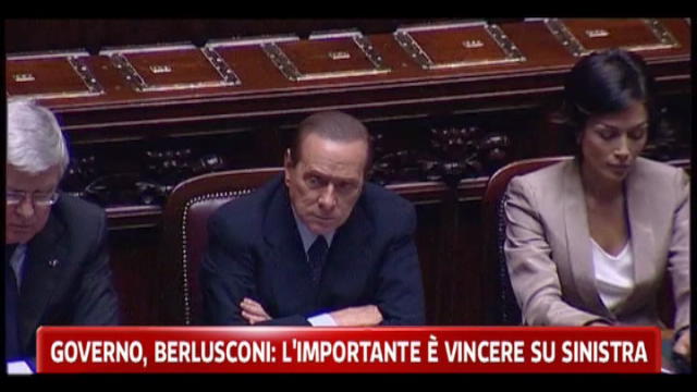 Governo, Berlusconi: l'importante è vincere sulla sinistra