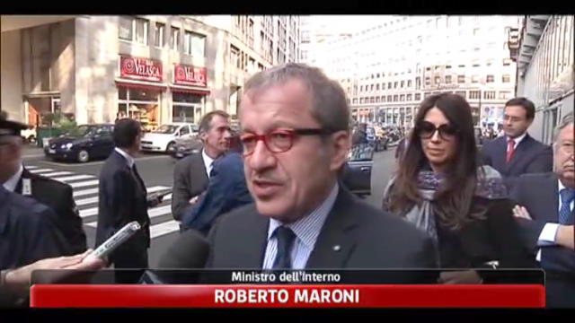 Maroni: servono nuove leggi contro violenza manifestazioni