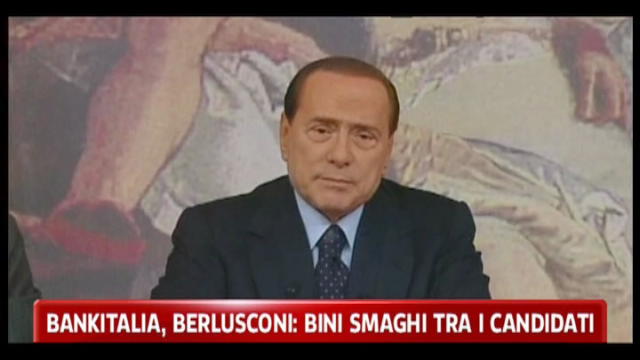 Bankitalia, Berlusconi: Bini Smaghi tra i candidati