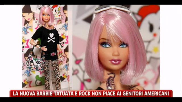 La nuova Barbie tatuata non piace genitori ai americani