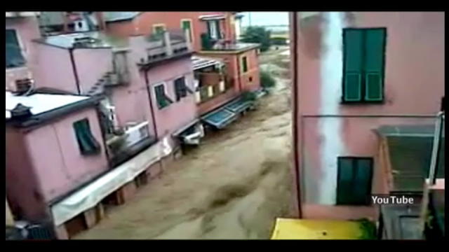 Monterosso alluvionata, testimonianza dalle Cinque Terre