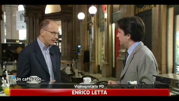 Un caffè con... Enrico Letta