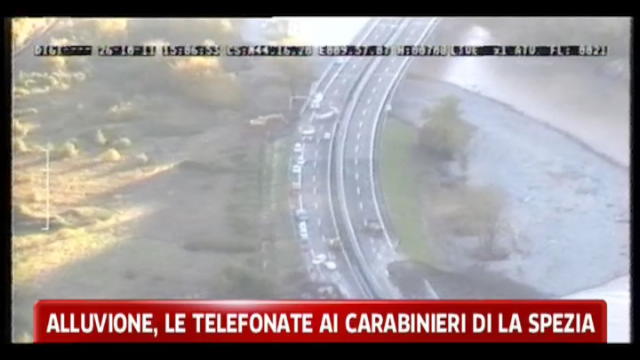 Alluvione, le telefonate ai carabinieri di La Spezia
