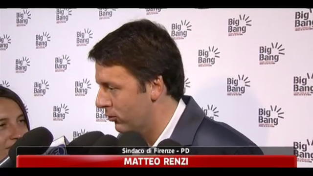 PD, Renzi: crisi, basta parlar male solo di Berlusconi