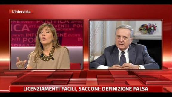 L'intervista a Maurizio Sacconi