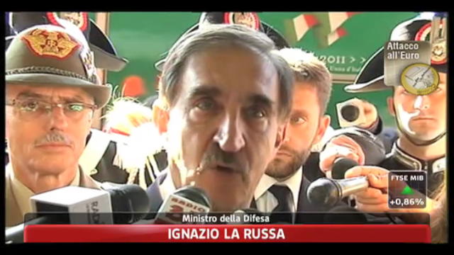 La Russa: CDM stasera, serve coesione nazionale