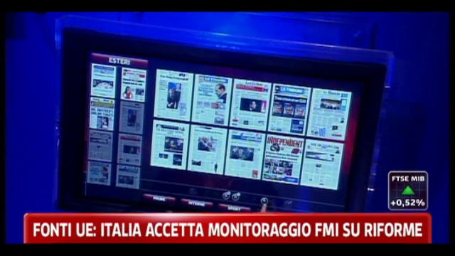 I giornali di venerdi 04 Novembre