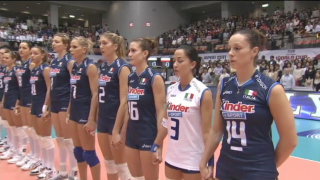 Volley World Cup 2011, Italia-Giappone 3-1