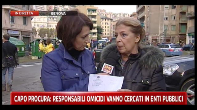 Genova, la segnalazione dei cittadini sugli argini