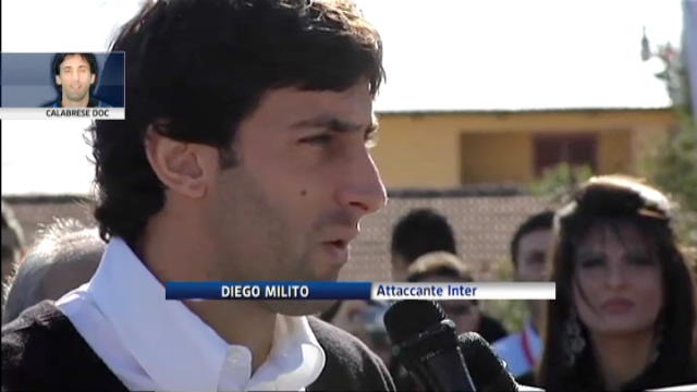 Diego Milito, calabrese DOC