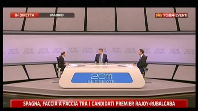 Faccia a faccia Rajoy - Rubalcaba - seconda parte