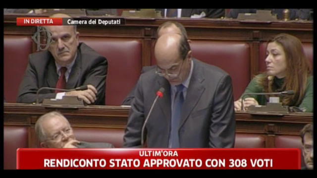 Intervento di Pier Luigi Bersani