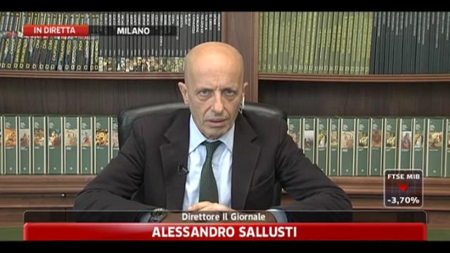 Sallusti a SkyTG24:dopo dimissioni Alfano premier o elezioni