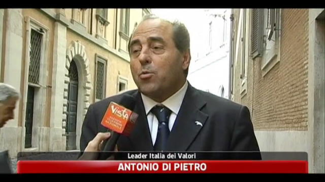 Di Pietro:Terzo Polo rimanga imparziale