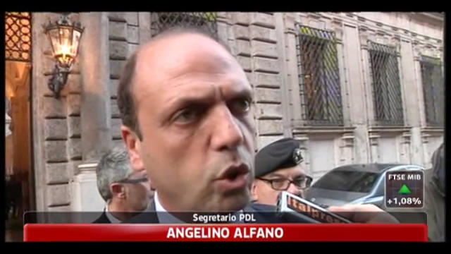 Alfano: PDL vuole elezioni