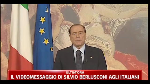 Il videomessaggio di Silvio Berlusconi agli italiani