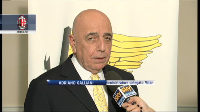 Galliani: con Berlusconi presidente auspico arrivi Champions