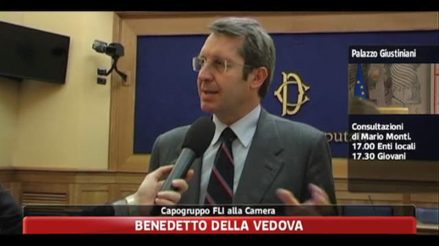 Della Vedova, no a polemiche, si voterà nel 2013