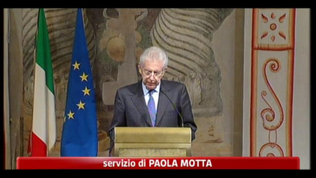 Crisi, ipotesi agenda governo Monti per affrontarla