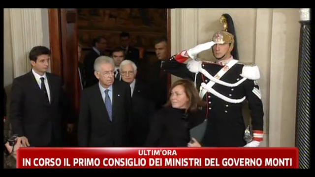 Governo Monti, presentata la squadra di governo