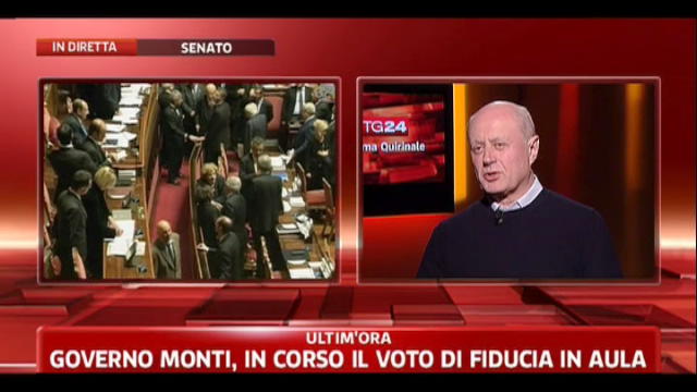 Governo Monti, a Sky TG24 parla Tabacci
