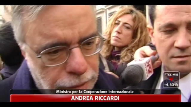 Governo Monti, intervento Andrea Riccardi