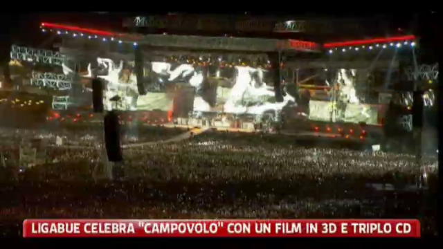 Ligabue celebra "Campovolo" con un film in 3D e triplo CD