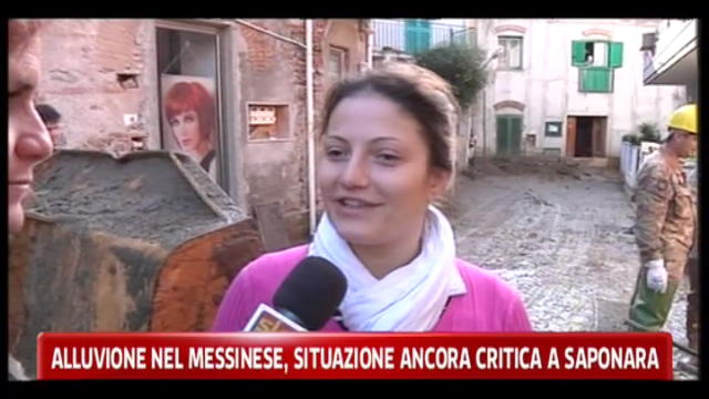 Alluvione messinese, situazione ancora critica a Saponara