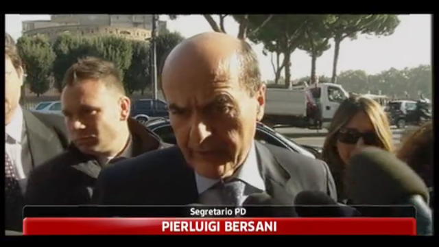 Bersani: governo deve fare compiti, ma BCE intervenga