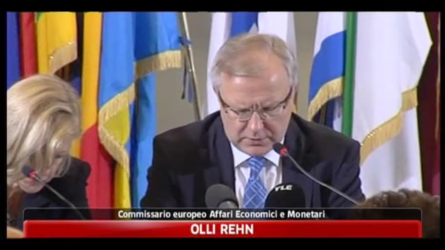 Rehn: Italia ha le possibilità di superare la crisi