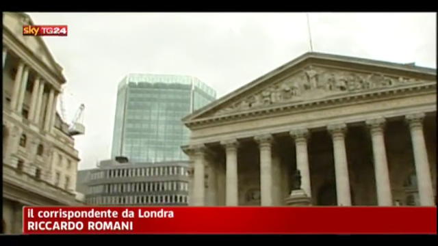 Bank of England in emergenza per paura Euro