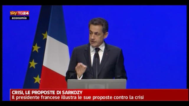 Sarkozy: il capitalismo deve essere riformato