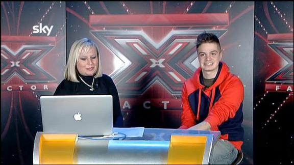 Videochat X Factor - 02/12/2011 - Davide