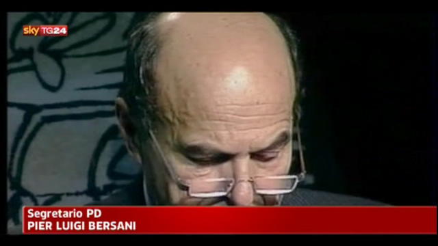 Manovra, Bersani:sono i pesi e le misure che non convincono 
