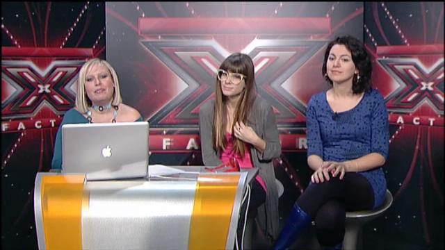Videochat X Factor - 09/12/2011 - Cafè Margot