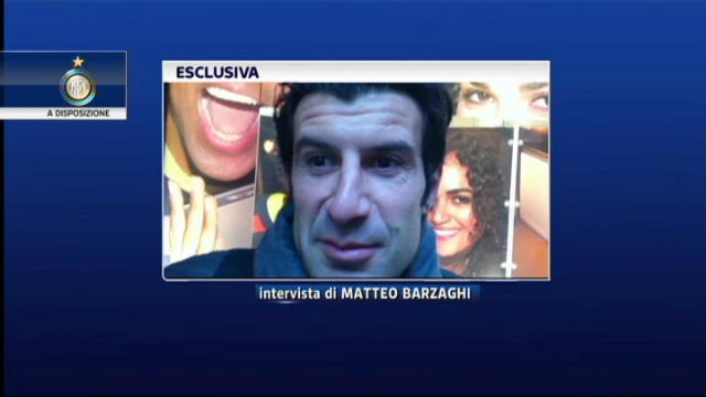 Luis Figo: "Allenare l'Inter? In futuro non si sa"