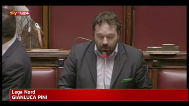 Camera dei deputati, intervento dell'Onorevole Pini