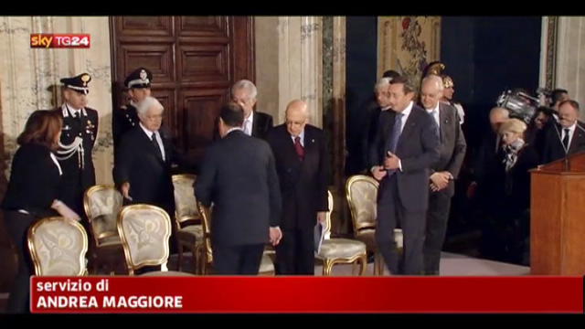 Napolitano:leggerezza pensare governo Monti leda democrazia