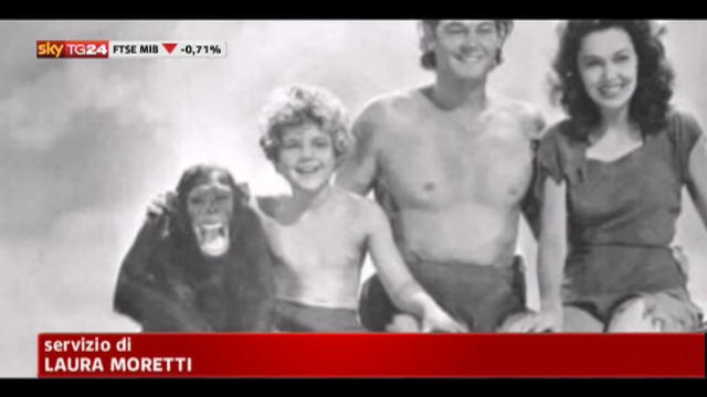 E' morta Cita, lo scimpanzè di Tarzan