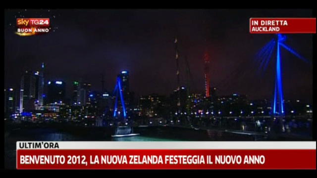 Benvenuto 2012: la Nuova Zelanda festeggia il nuovo anno