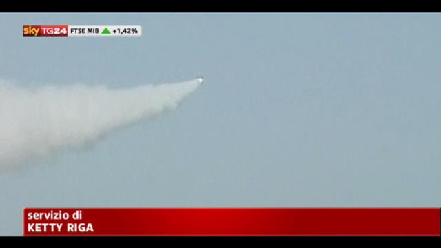 Iran annuncia lancio di due missili a lungo raggio