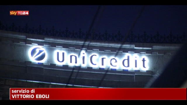 Il tonfo di Unicredit travolge Piazza Affari: -3,6%