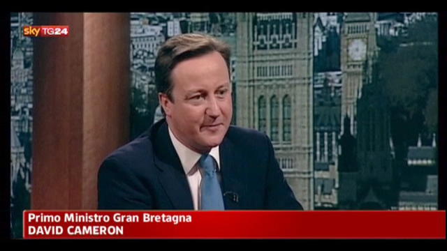Cameron alla BBC: bloccherò la Tobin Tax